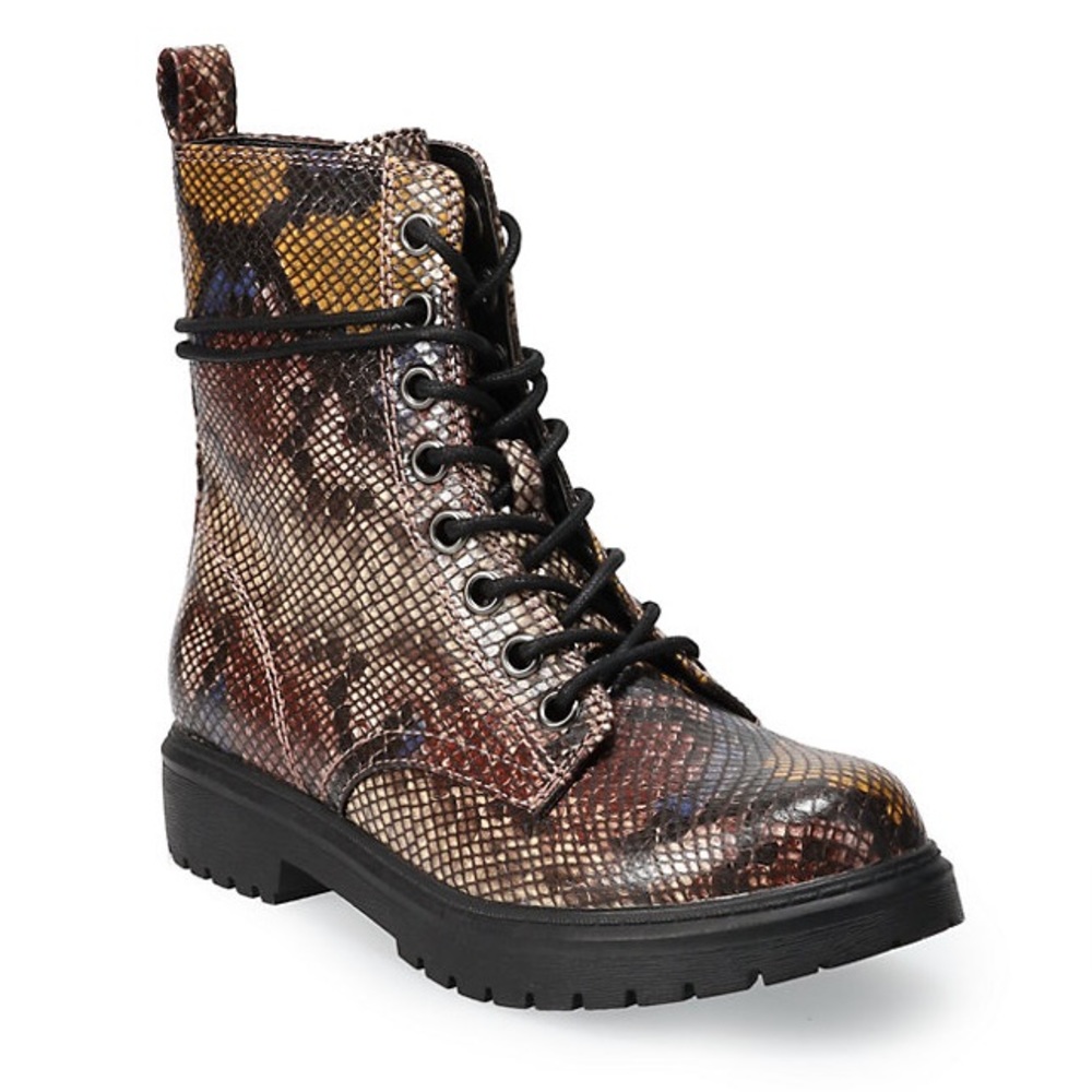 📣❣️CLEARANCE❣️SO® Bowfin Women's Combat Boots